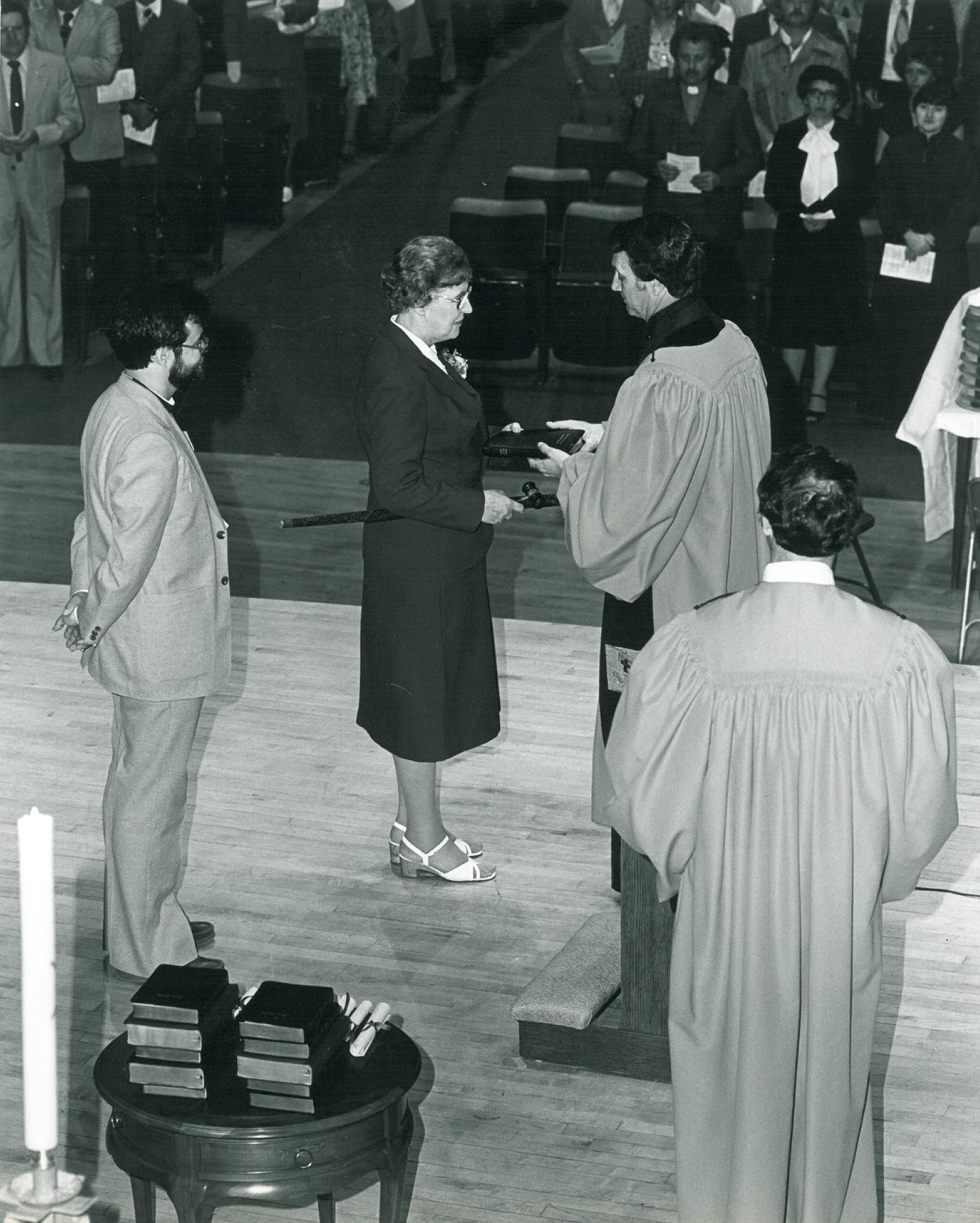 Polly Ervin: First Laywoman President