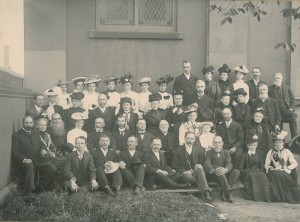 Church conference at Brooklyn/Milton Congregational Church, [between 1899-1902]