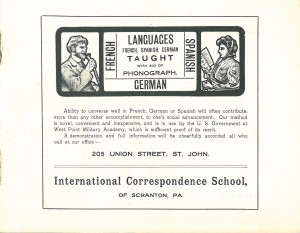 International Correspondence School ad, 1903