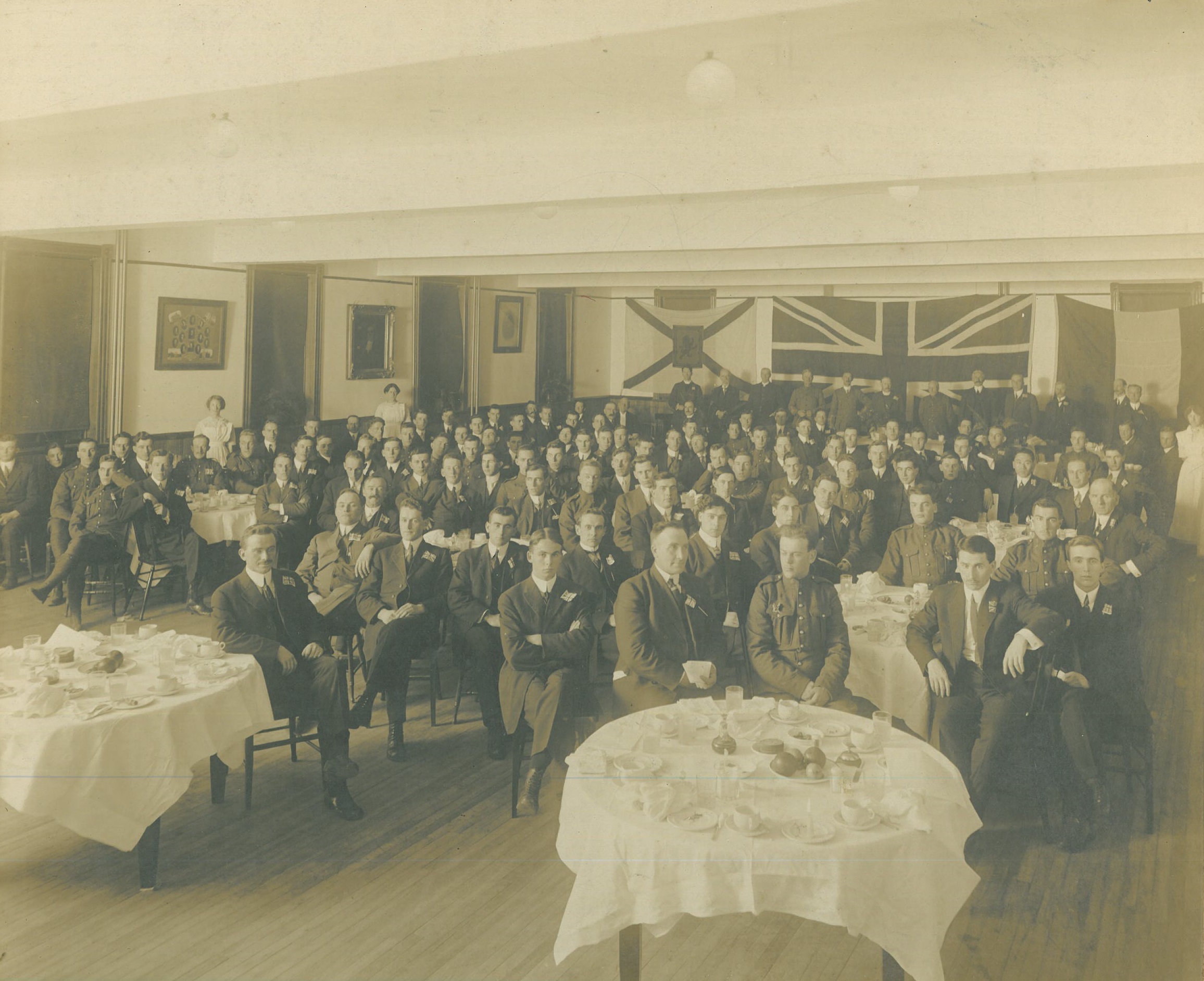 Banquet in Honor of Cycle Platoon, 1914