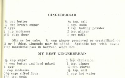Archives Recipe of the Month-Christmas Edition