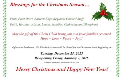 Christmas Greetings from First Dawn Eastern Edge Regional Council Office