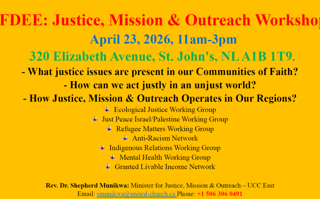 2026 Justice, Mission & Outreach Workshop